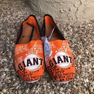 San Francisco Giants Team Canvas Shoes